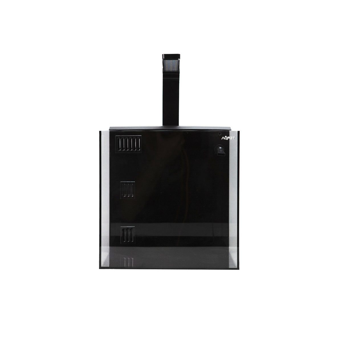 AQPET KUBIC 30 REAR NERO - CON FILTRO POSTERIORE - 30X30X30 CM 5MM