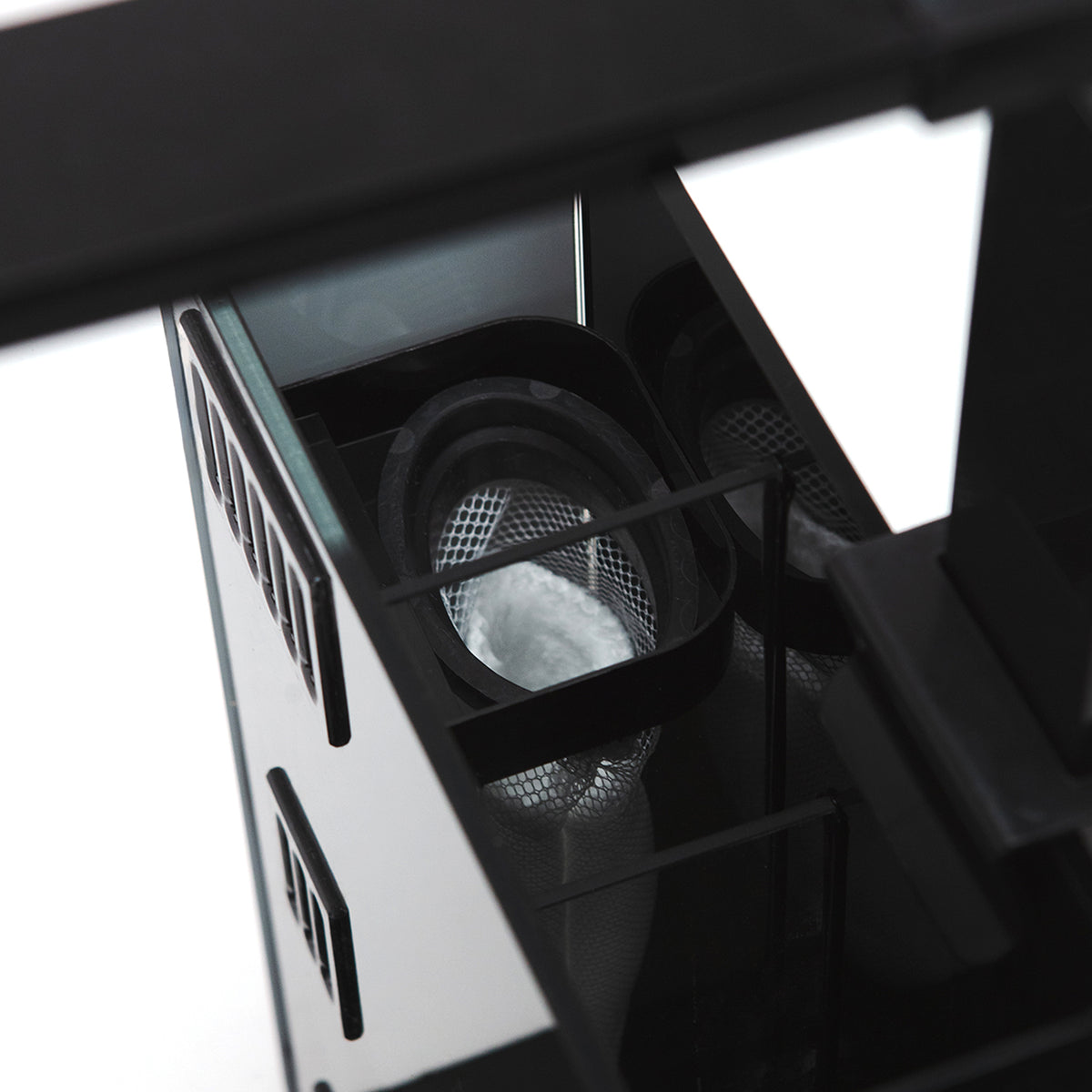 AQPET KUBIC 50 REAR NERO - CON FILTRO POSTERIORE - 50X50X50 CM 8MM