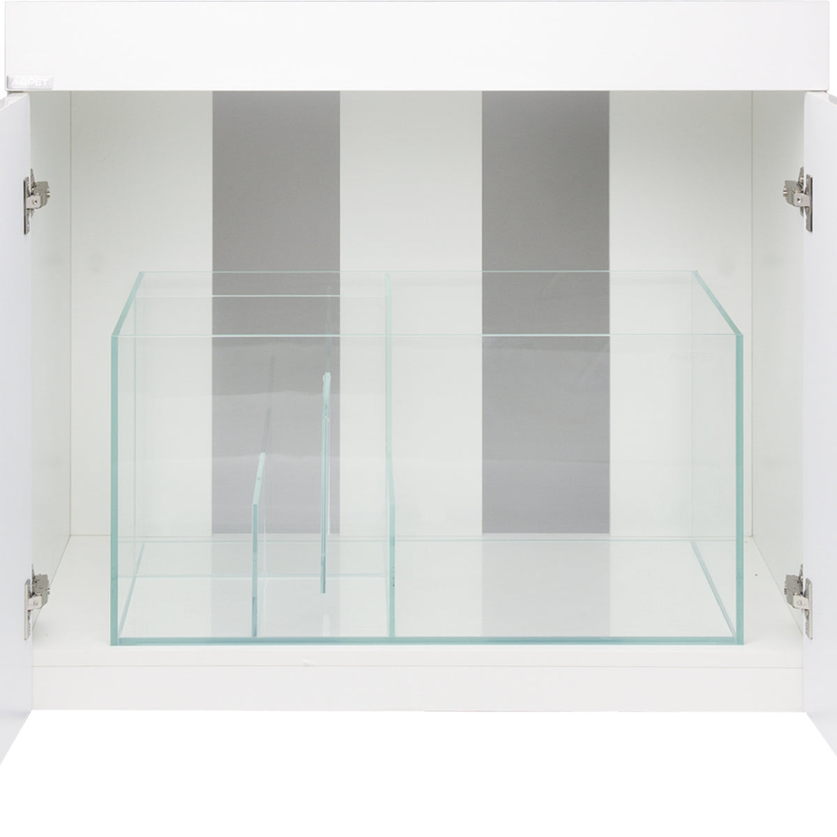 AQPET KIT ACQUARIO AQUA 90 REEF IN VETRO EXTRACHIARO COLORE BIANCO