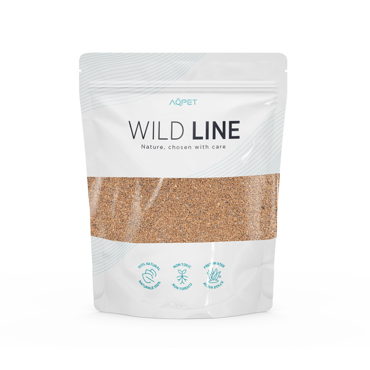 AQPET WILD SAND NATURAL SAND 5 KG - ROSE VELVET