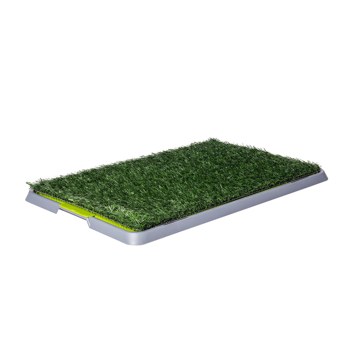 AQPET FRIENDS DogLitter Litter Tray with Artificial Grass for Puppies 67x42x5 cm