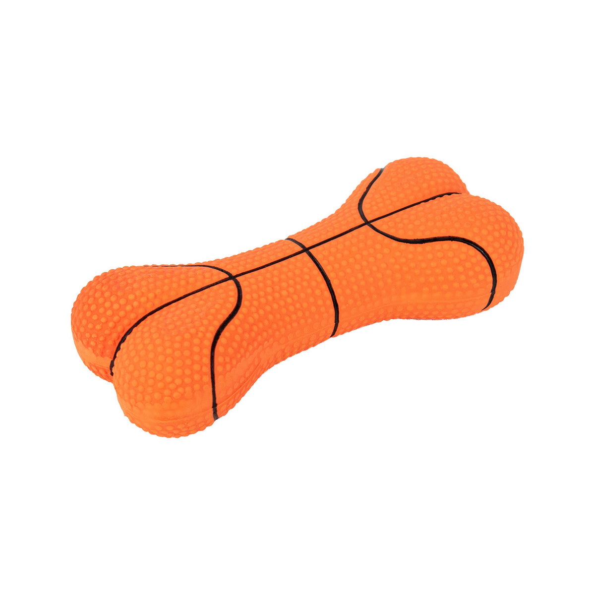 AQPET FRIENDS Dog Toys Latex Rubber Bone Sport With Sound Effect Dog Play Fun Pet