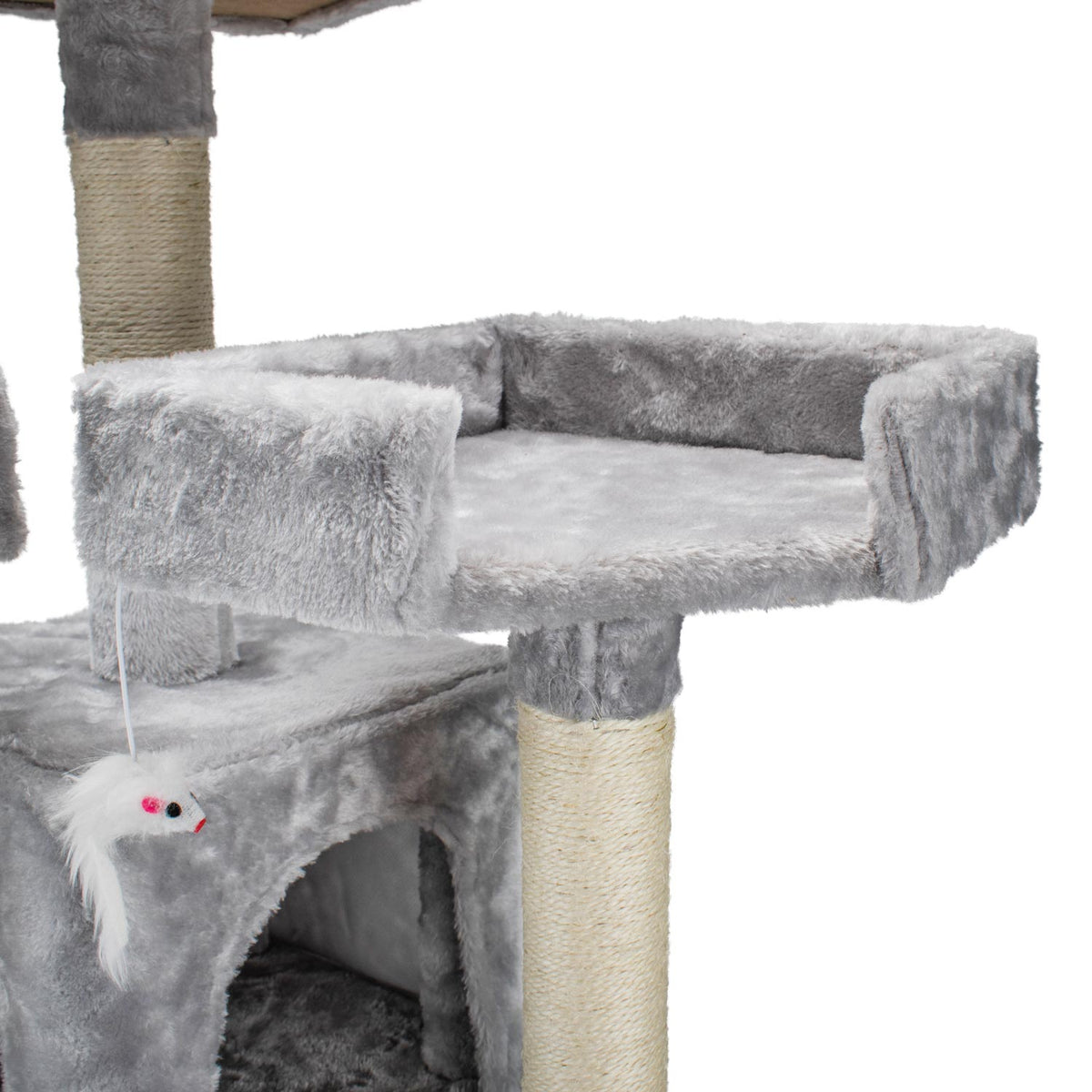 AQPET FRIENDS Manhattan Cat Scratcher in Sisal 170 cm for Cats Relaxation and Fun