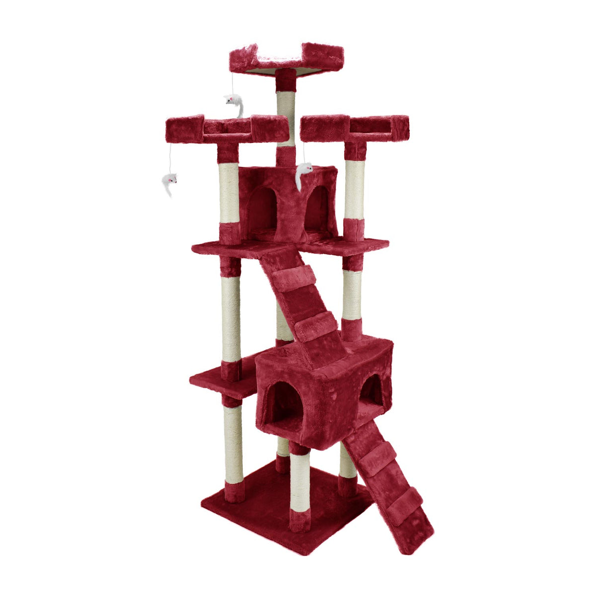 AQPET FRIENDS Manhattan Cat Scratcher in Sisal 170 cm for Cats Relaxation and Fun