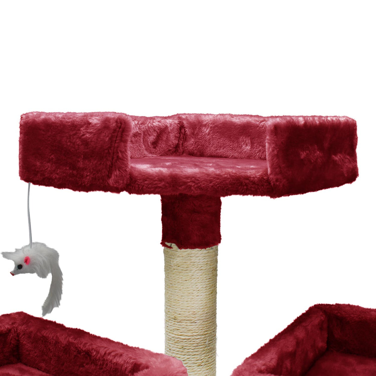 AQPET FRIENDS Manhattan Cat Scratcher in Sisal 170 cm for Cats Relaxation and Fun