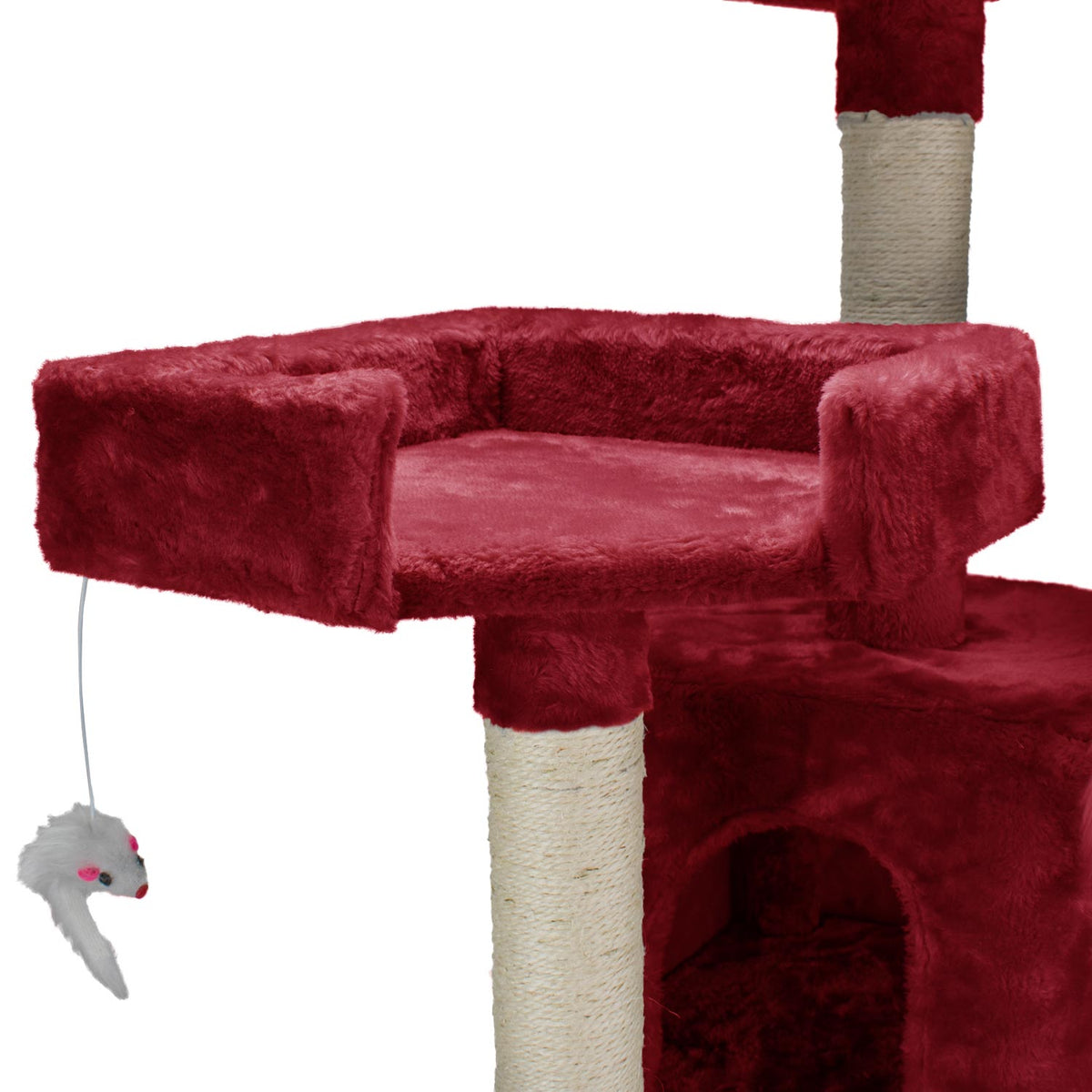 AQPET FRIENDS Manhattan Cat Scratcher in Sisal 170 cm for Cats Relaxation and Fun
