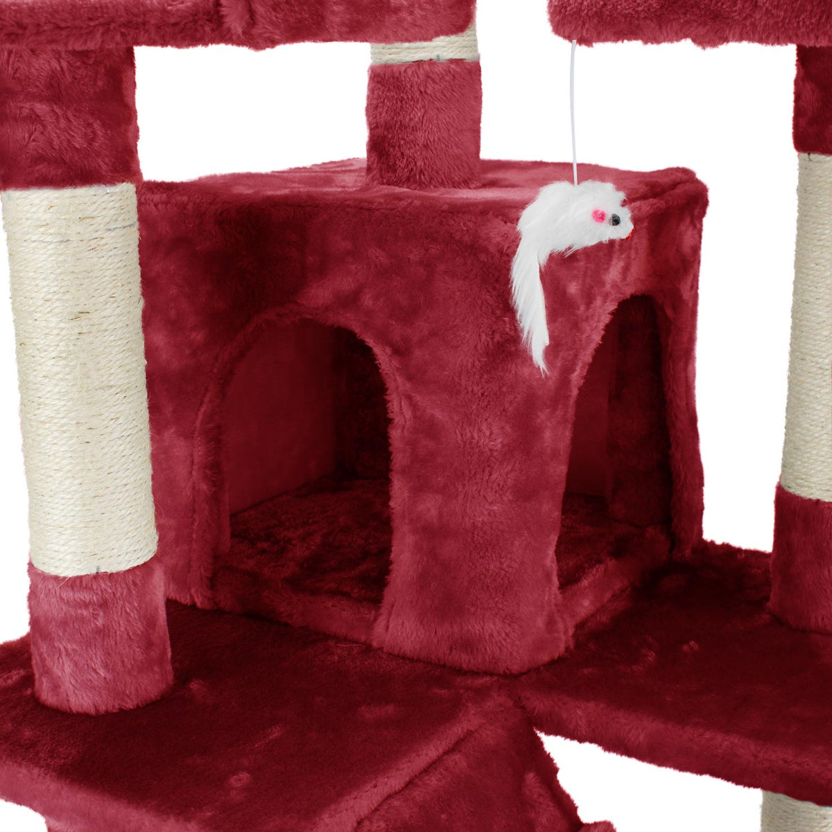 AQPET FRIENDS Manhattan Cat Scratcher in Sisal 170 cm for Cats Relaxation and Fun
