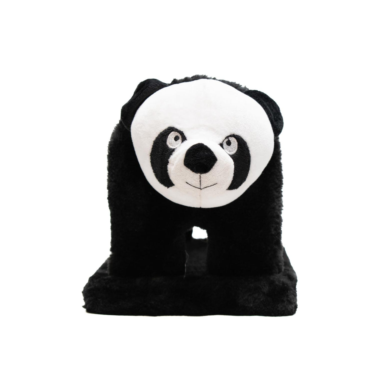 AQPET FRIENDS Tiragraffi Panda 56x18x18 Cm Per Gatti Gioco Gatto Relax E Divertimento