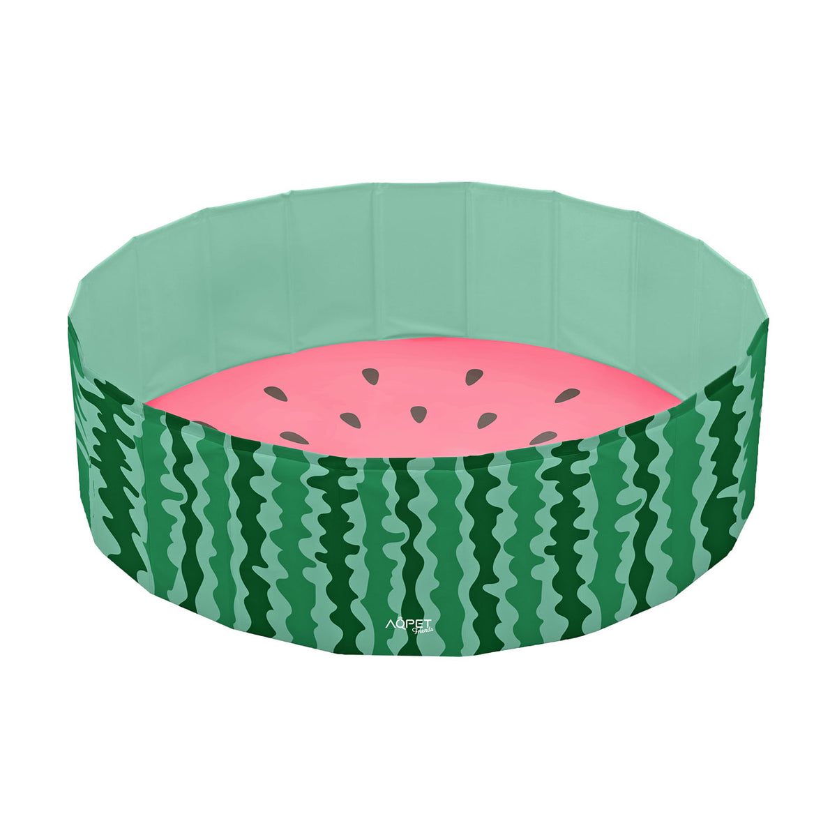 AQPET FRIENDS Pool Dog Fruit Pattern Folding Scratch-Resistant Outdoor Garden Swimming Pool