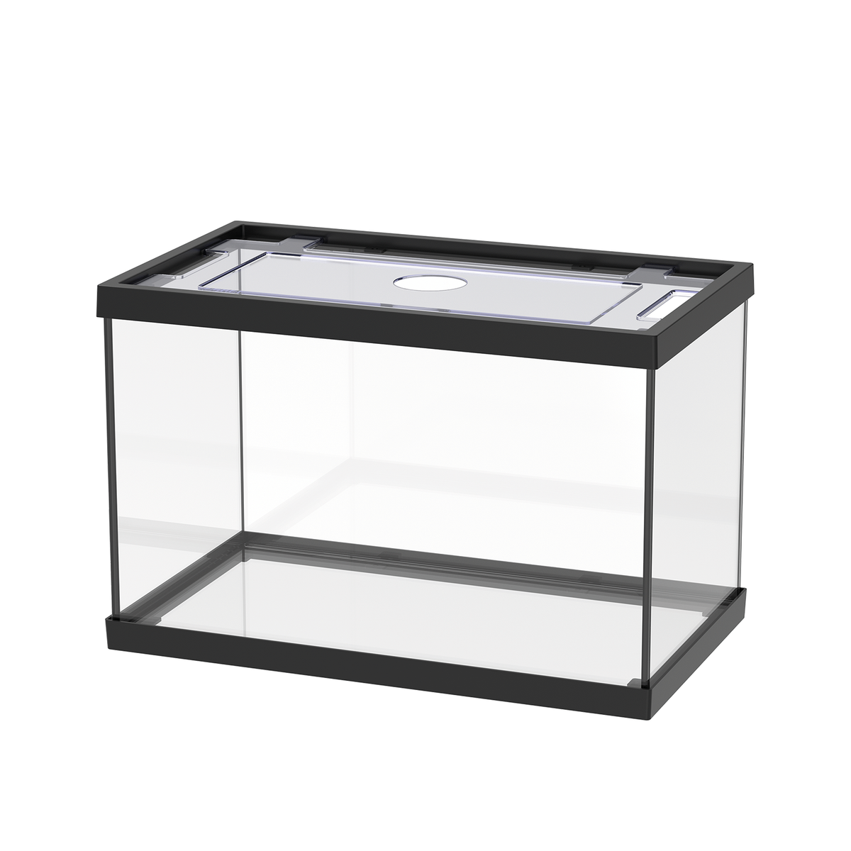 AQPET AQUARIUM ONE MINI GLASS 20 LITERS 39x22x26h BLACK