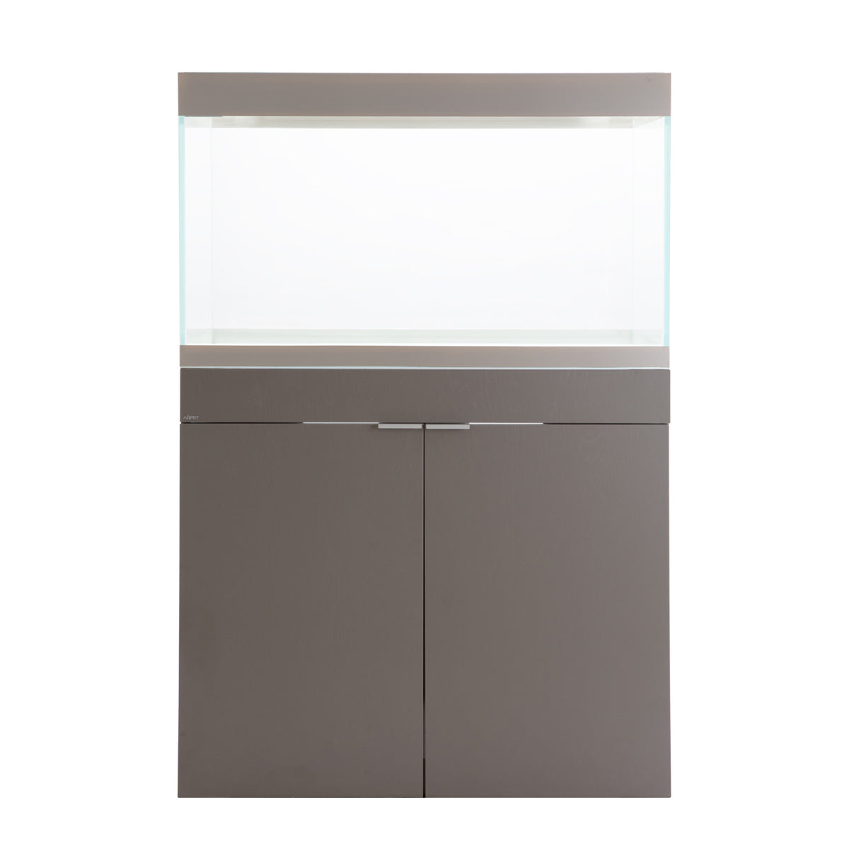 AQPET ACQUARIO RIVERIUM PLUS 90X50X55 H - 10 MM EXT. - CON LUCE LED, FILTRO ESTERNO E SUPPORTO TORTORA