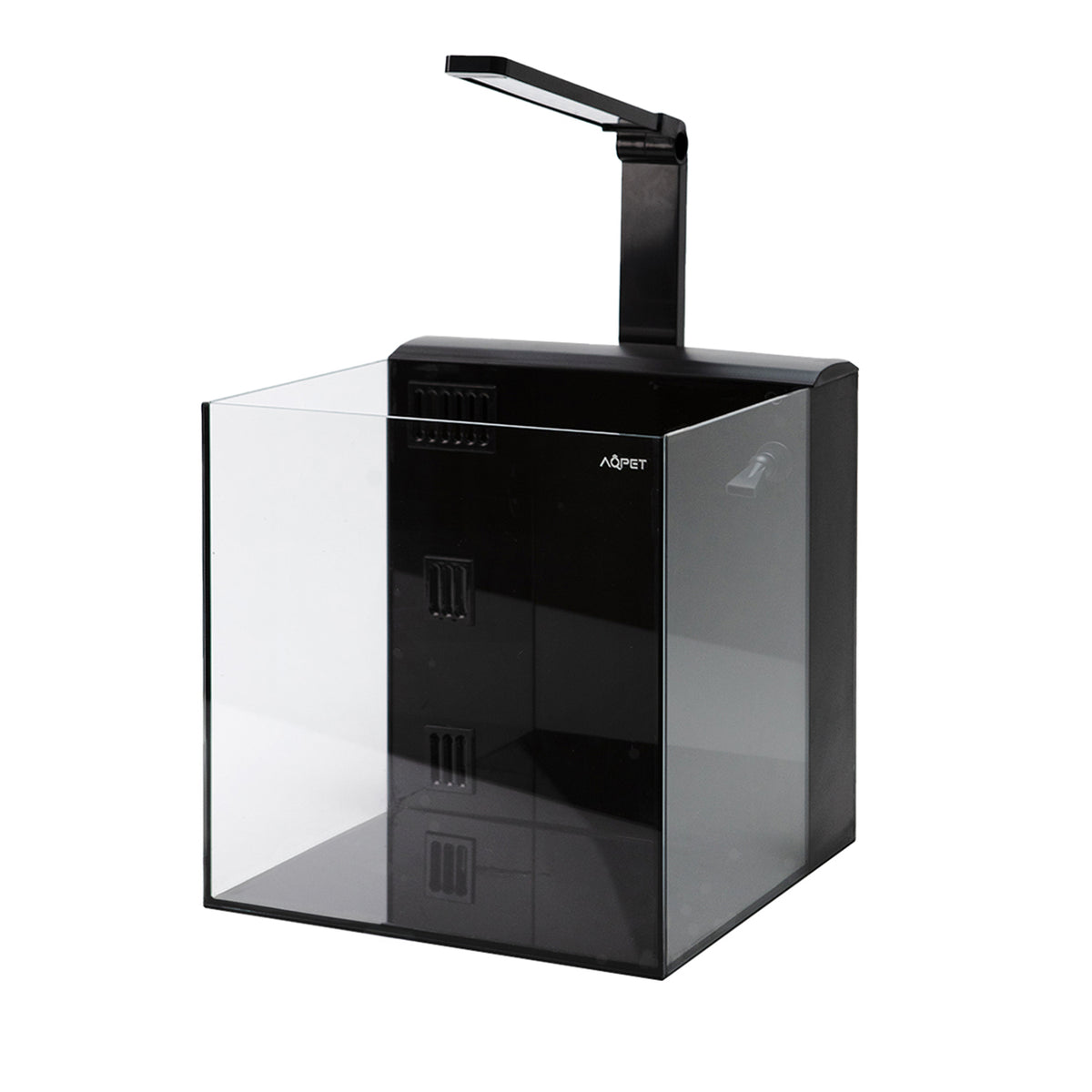 AQPET KUBIC 50 REAR NERO - CON FILTRO POSTERIORE - 50X50X50 CM 8MM