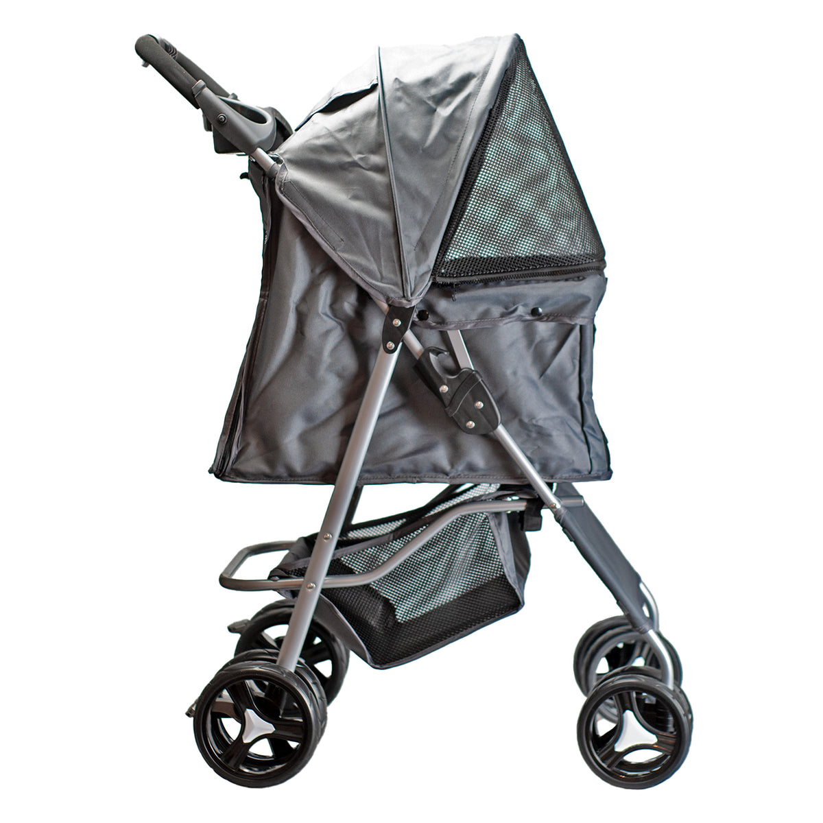 AQPET FRIENDS Passeggino Comodo E Pratico Per Cani Taglia Media / Piccola Per Cani E Gatti Viaggio Sicuro