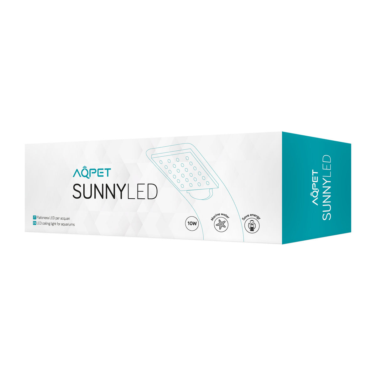 AQPET SUNNY LAMPADA LED X5 PER ACQUARI D'ACQUA MARINA