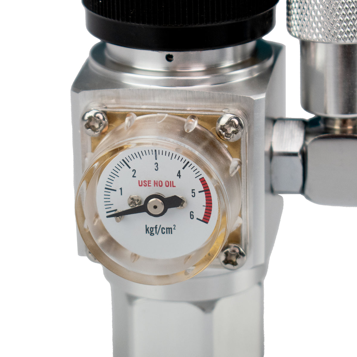 AQPET ZEN LOWER PRO CO2 PRESSURE REDUCER FOR REFILLABLE CYLINDERS