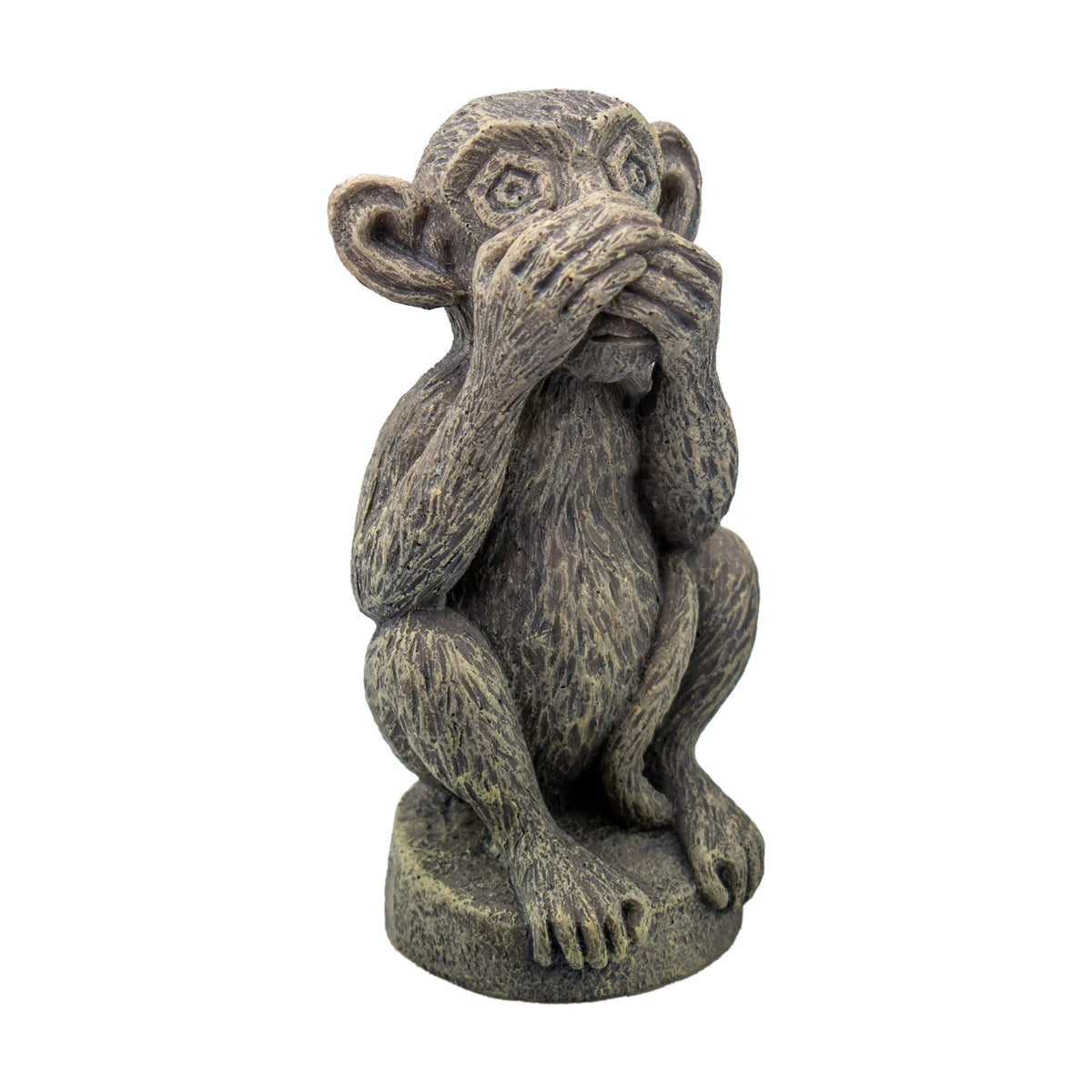 AQPET DECORART AQUARIUM DECORATIONS MOD. MONKEY I DON'T SPEAK 5.5*5.5*10.5