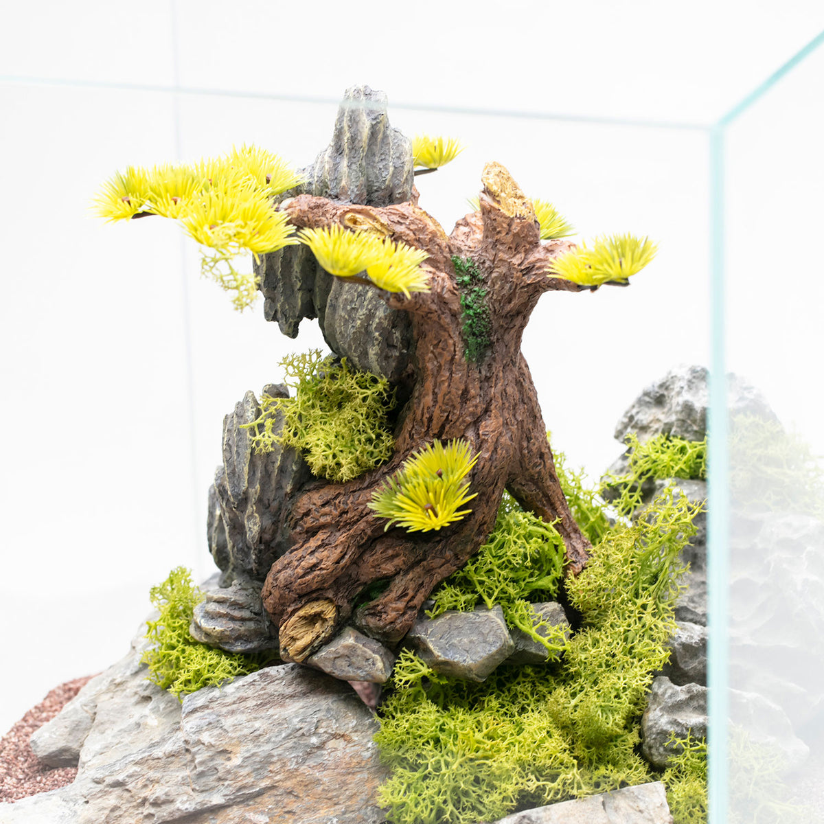 AQPET DECORART DECORI PER ACQUARI MOD. BONSAI ZEN S 14.5*12*20.5