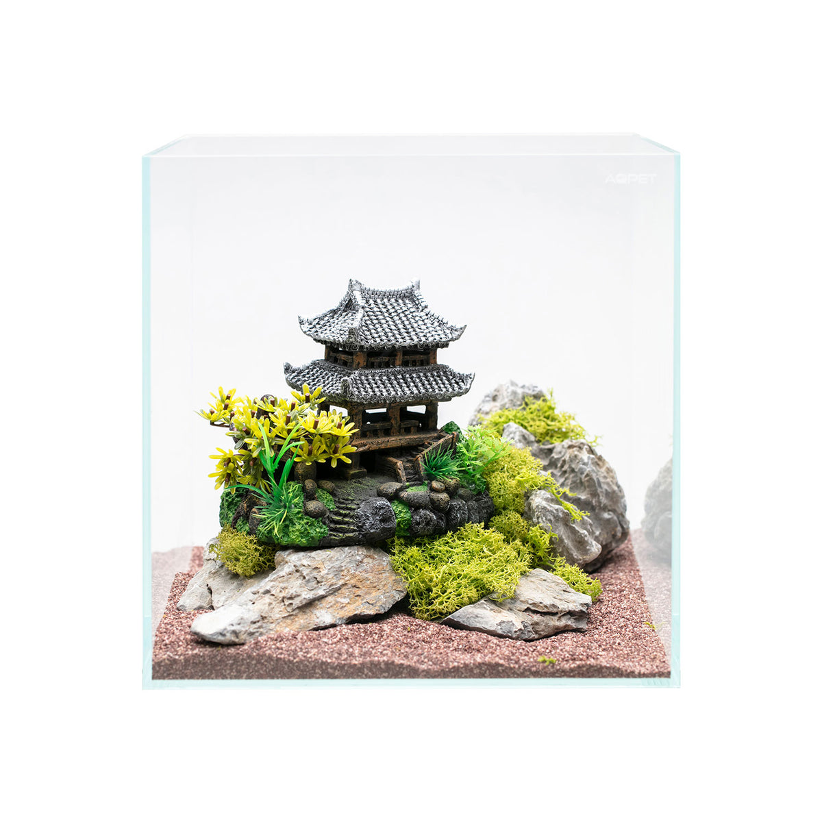 AQPET DECORART DECORI PER ACQUARI MOD. JAPAN TEMPLE 20*13.5*16