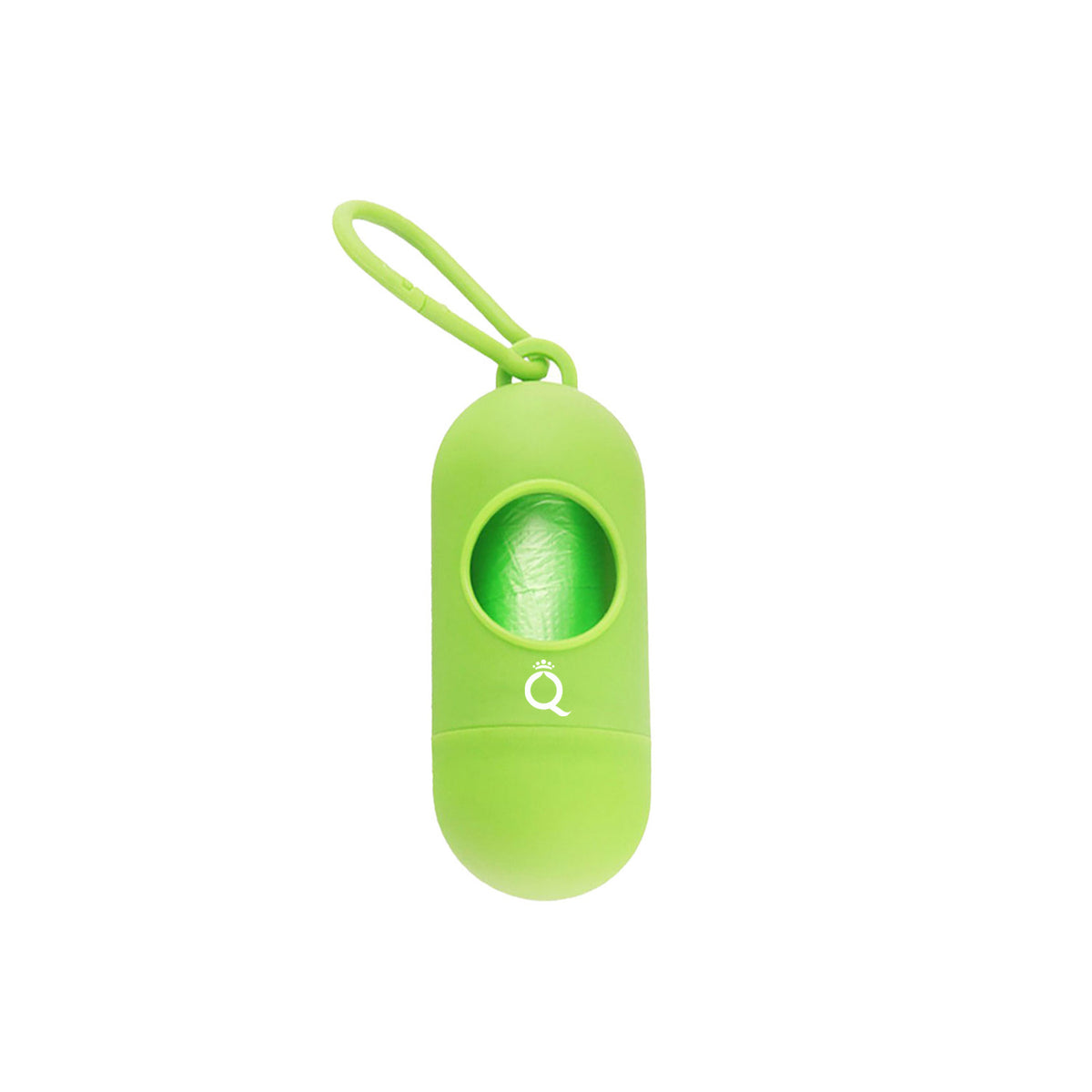 AQPET FRIENDS CleanUp Case Plastic Waste Bag Dispenser with Karabiner Included Bags