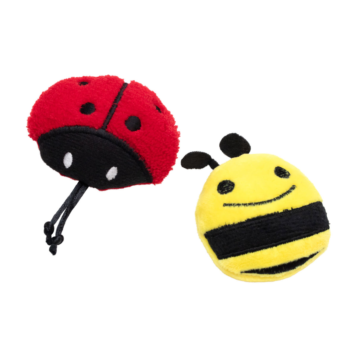 AQPET FRIENDS Cat Toy Insetti Di Stoffa Con Erba Gatta - 8 Cm Gioco Per Gatti
