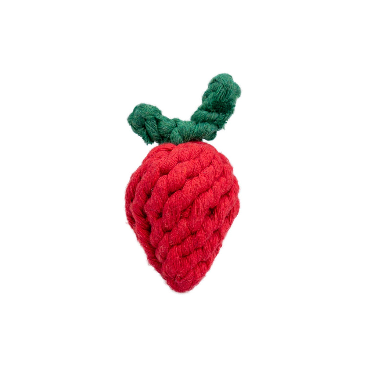 AQPET FRIENDS AQPET Giochi Per Cane Rope Fragola Di Corda In Cotone 10 X 5.5 Cm Gioco Per Cani Divertimento Pet