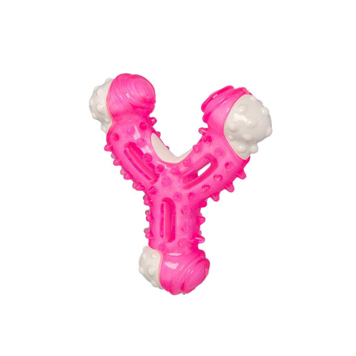 AQPET FRIENDS AQPET Giochi Per Cane Strong Fionda Di Gomma 11.5 X 10.5 X 2.5 Cm Gioco Per Cani Divertimento Pet