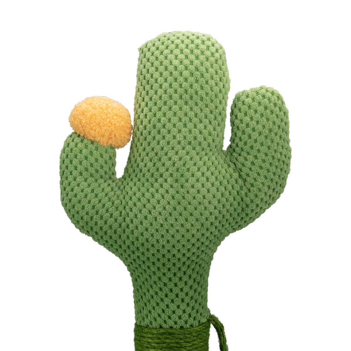 AQPET FRIENDS Cactus Cat Scratcher 54 cm with Cat Bed Cat Tree Play Area Game Scratching Post for Cat, Green