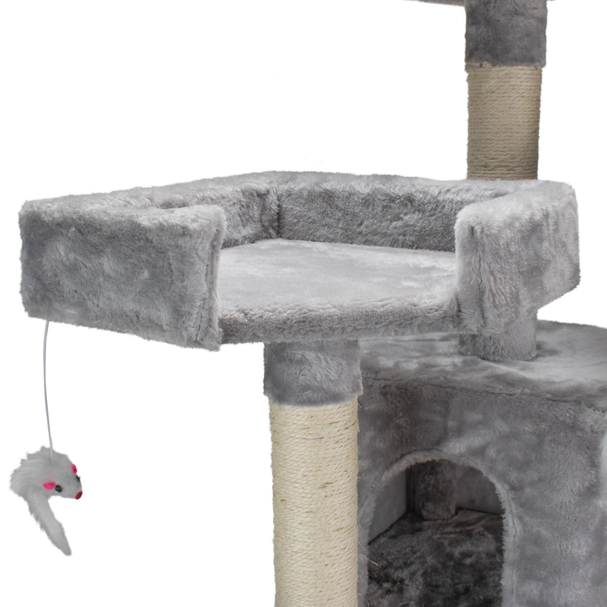 AQPET FRIENDS Manhattan Cat Scratcher in Sisal 170 cm for Cats Relaxation and Fun