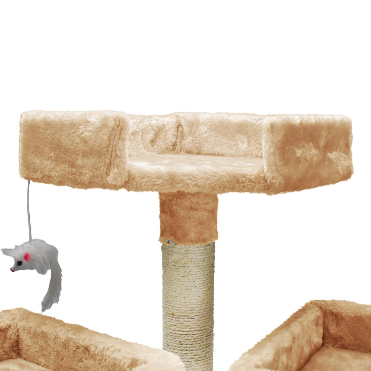 AQPET FRIENDS Manhattan Cat Scratcher in Sisal 170 cm for Cats Relaxation and Fun