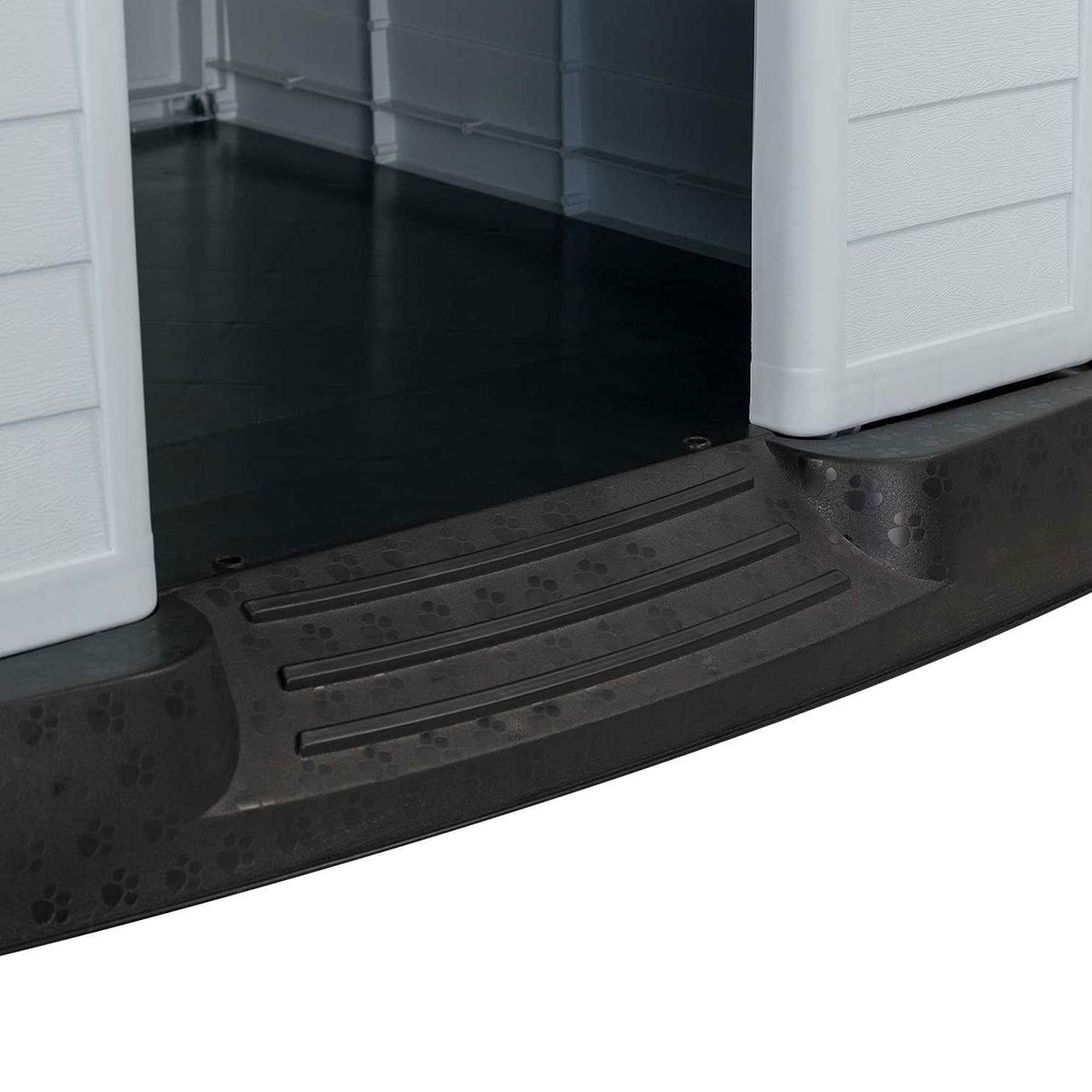 AQPET FRIENDS Chalet Cuccia In Plastica Impermeabile Per Cani E Gatti Comfort e Relax, Per Interno ed Esterno
