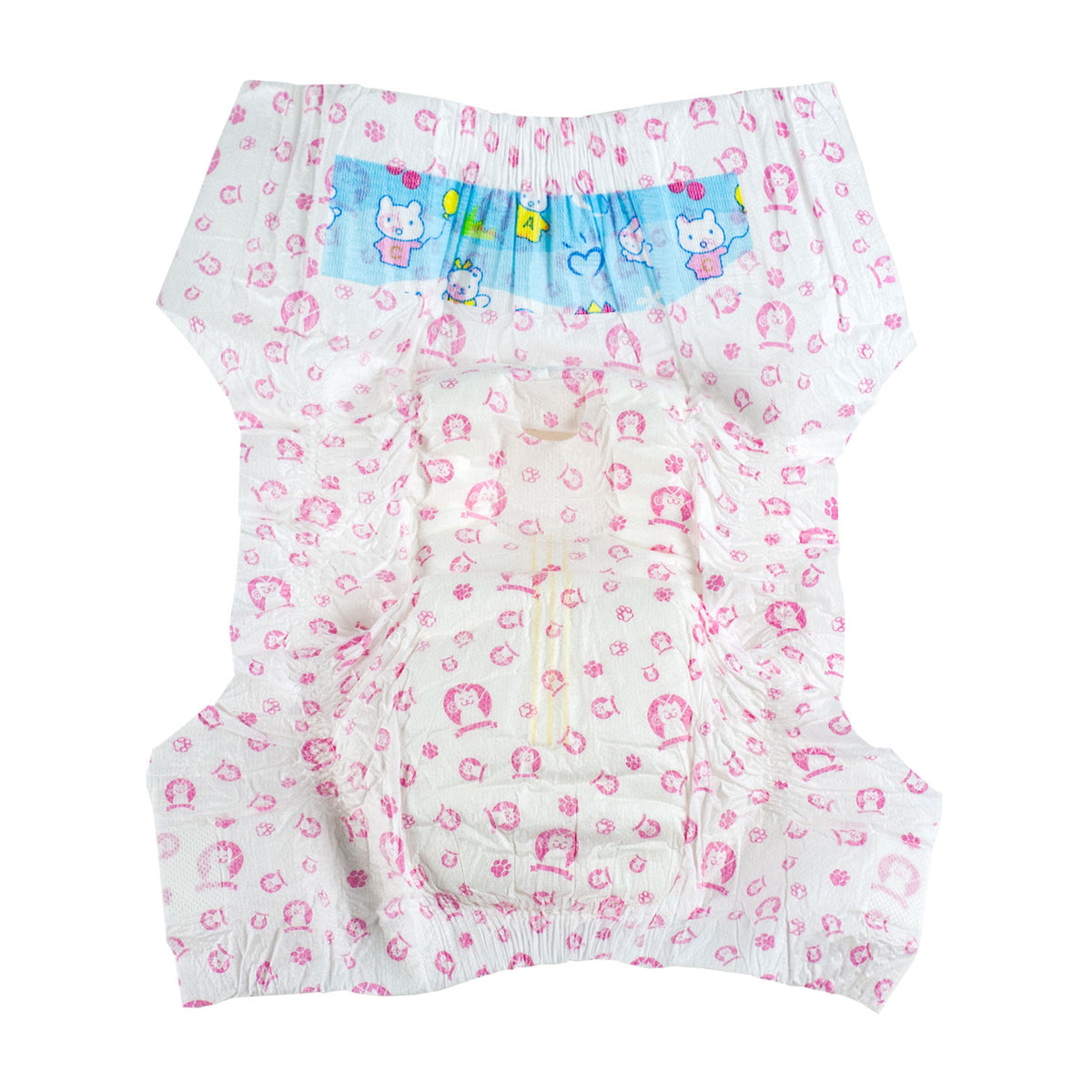 AQPET FRIENDS Nappy Panties Pannolini A Fascia Per Cani Femmina 10 Pezzi Assorbenti Igiene Quotidiana