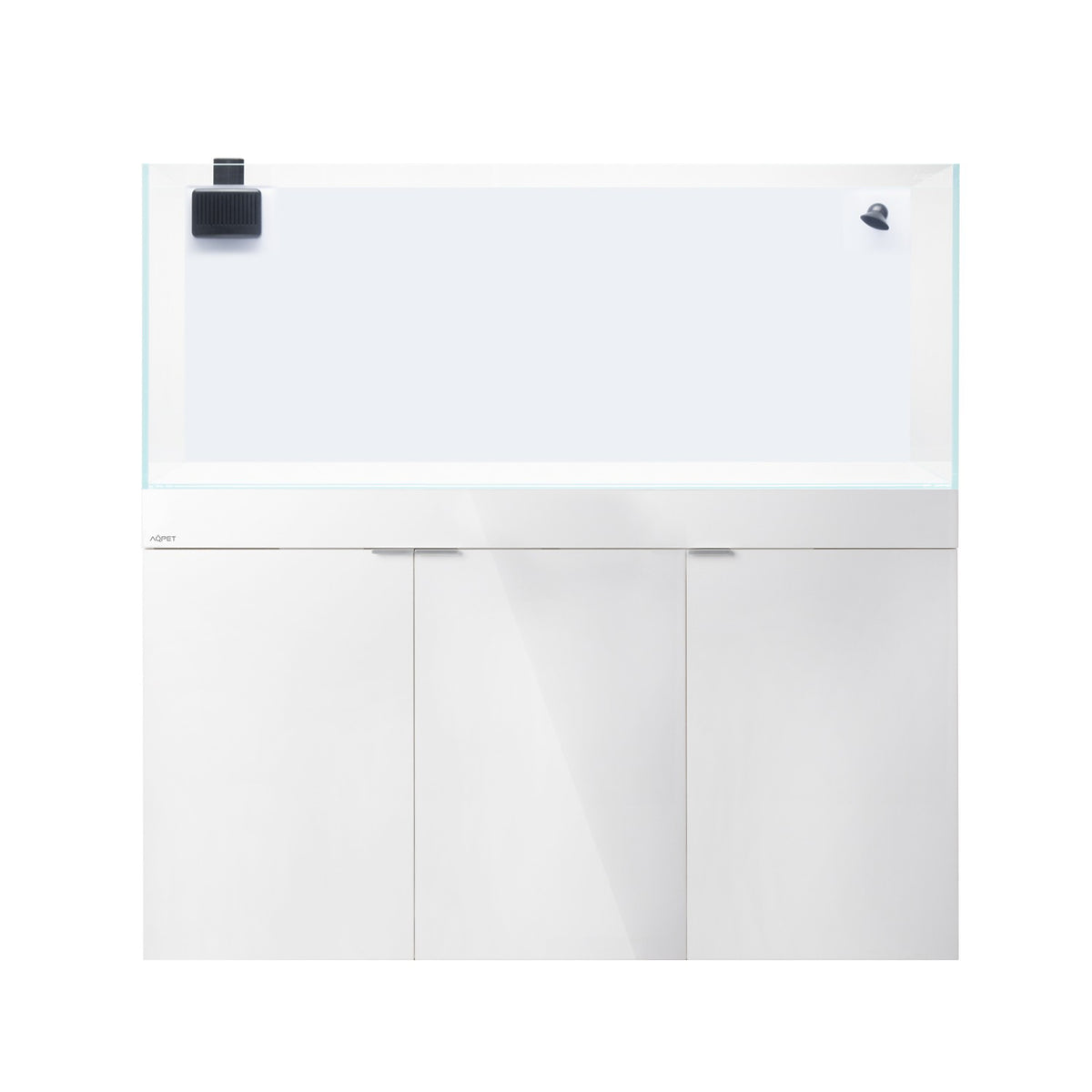 AQPET KIT ACQUARIO AQUA 120 REEF IN VETRO EXTRACHIARO COLORE BIANCO